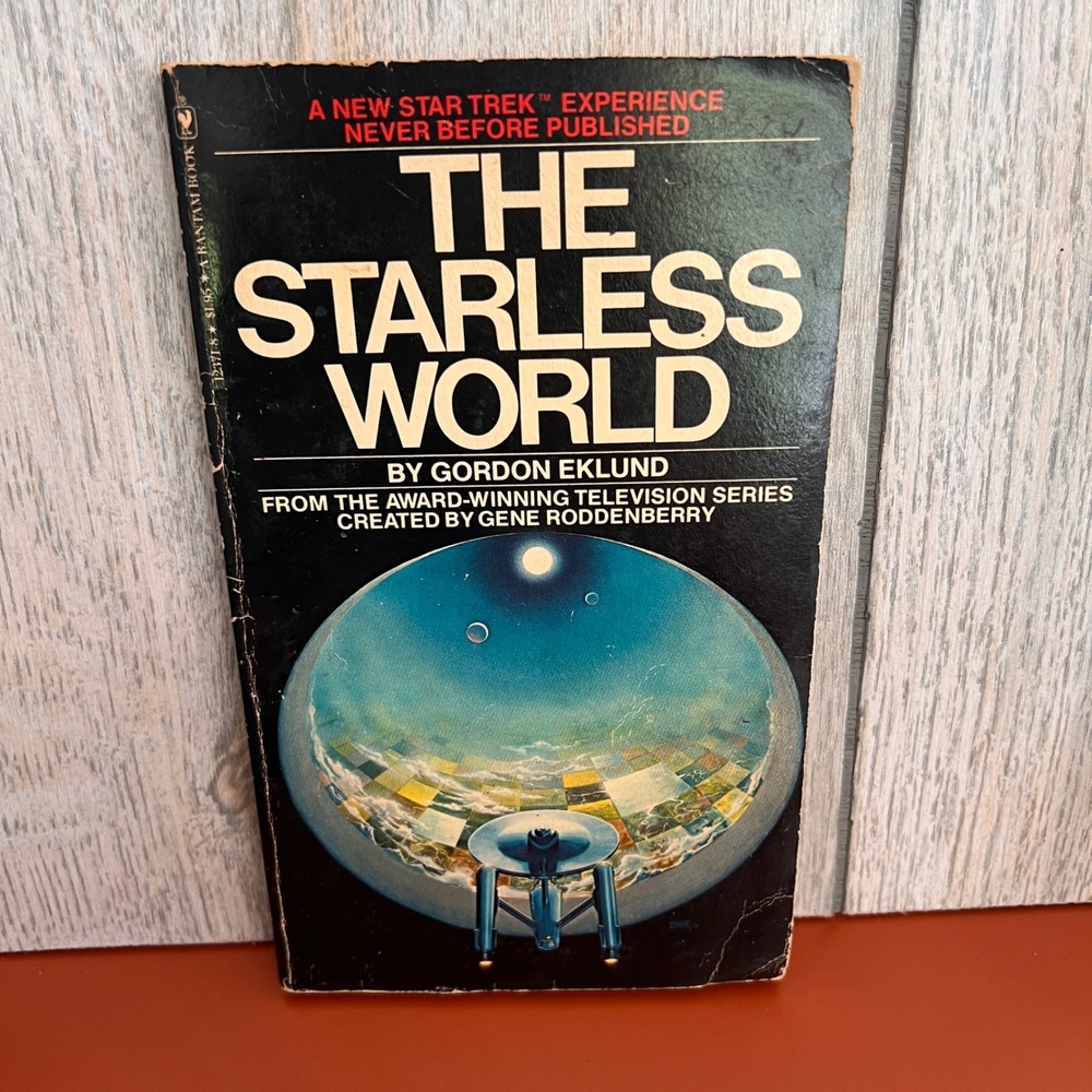 The‎ Starless World Star Trek Novel Gordon Eklund Bantam Books 1978 Paperback